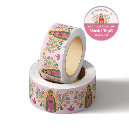 Our Lady of Guadalupe Washi Tape  | 15mm x 10m