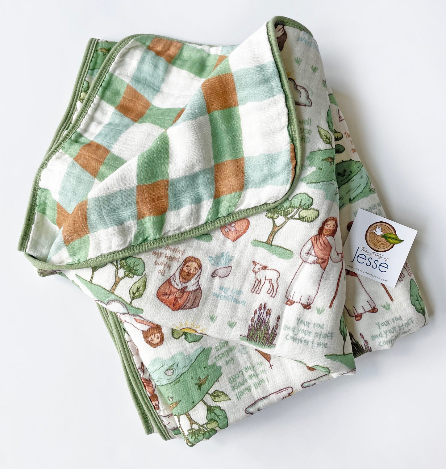 The Good Shepherd Muslin Deluxe Quilt