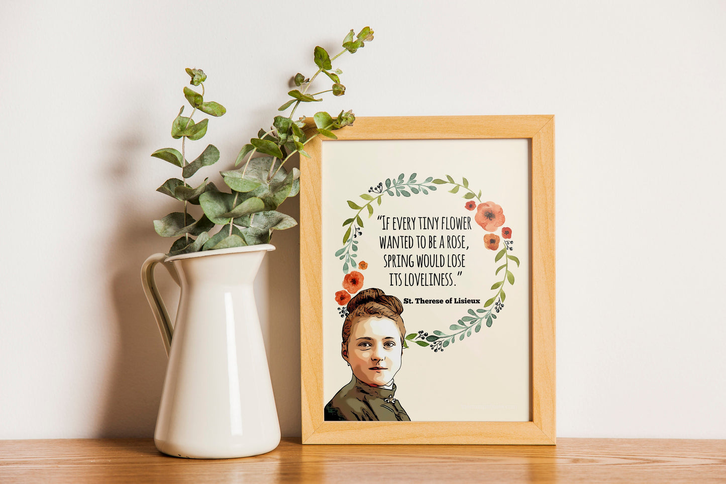 St. Therese of Lisieux Digital Print