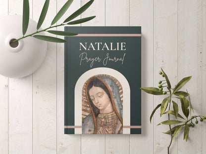 Our Lady of Guadalupe Personalized Journal | Prayer Notebook | Ruled | Catholic prayer journal | Catholic gift | Catholic gift for her