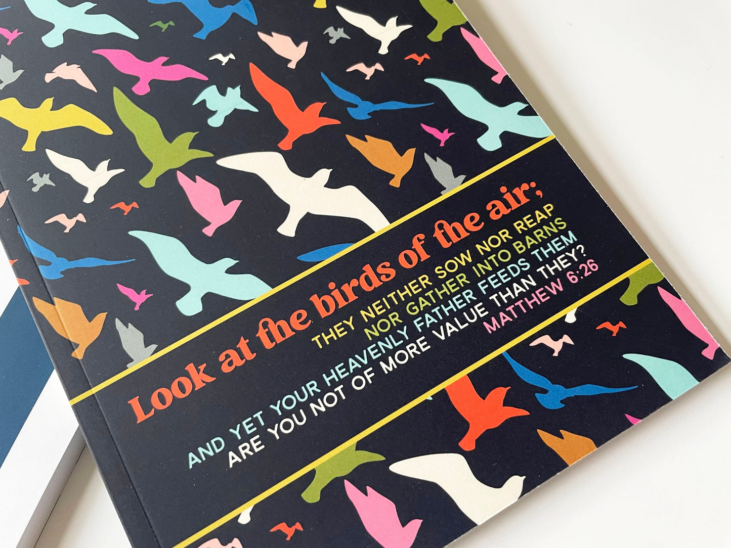 Look at the Birds of the Air Journal  Matthew 6:26 | Ruled Notebook