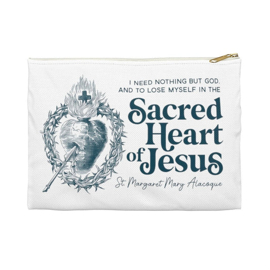 Sacred Heart of Jesus Accessory Pouch