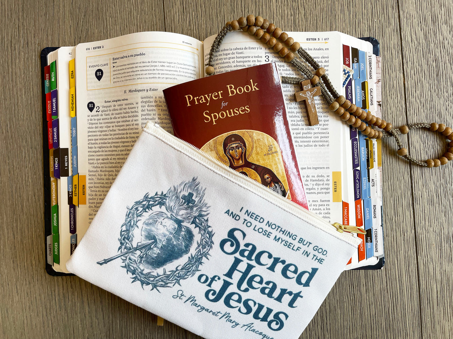 Sacred Heart of Jesus Accessory Pouch