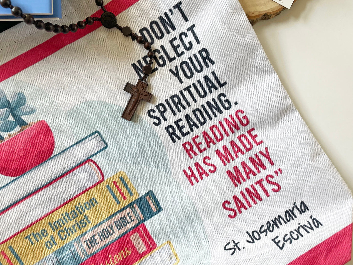 So Many Great Books Tote | St. Josemaria Escriva