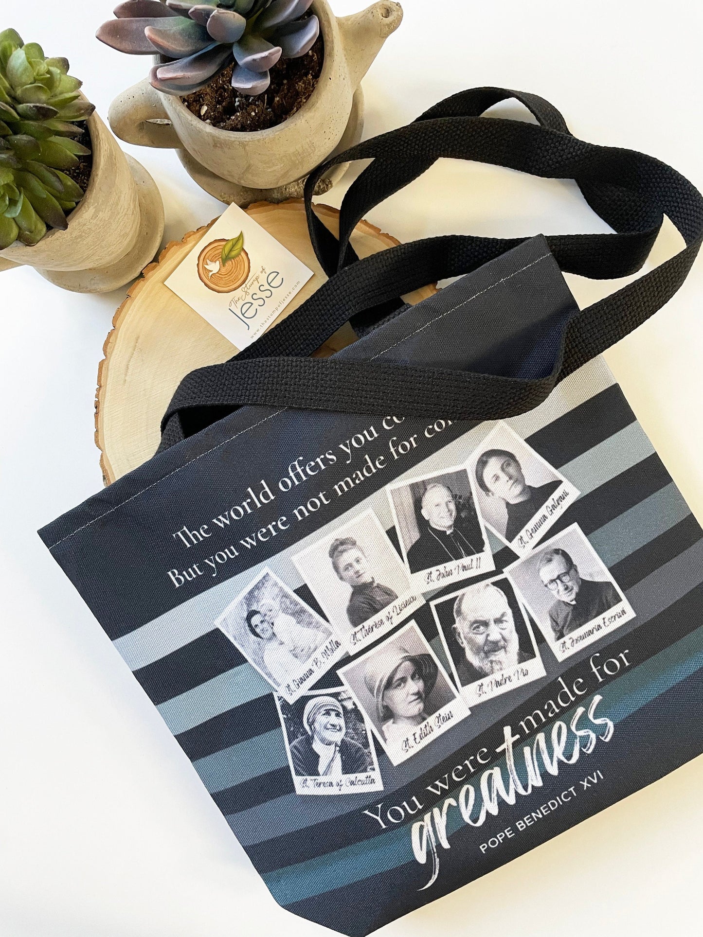 Saints Polaroids Tote Bag | Mass Bag