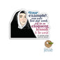 St. Madeleine Sophie Barat Waterproof Sticker