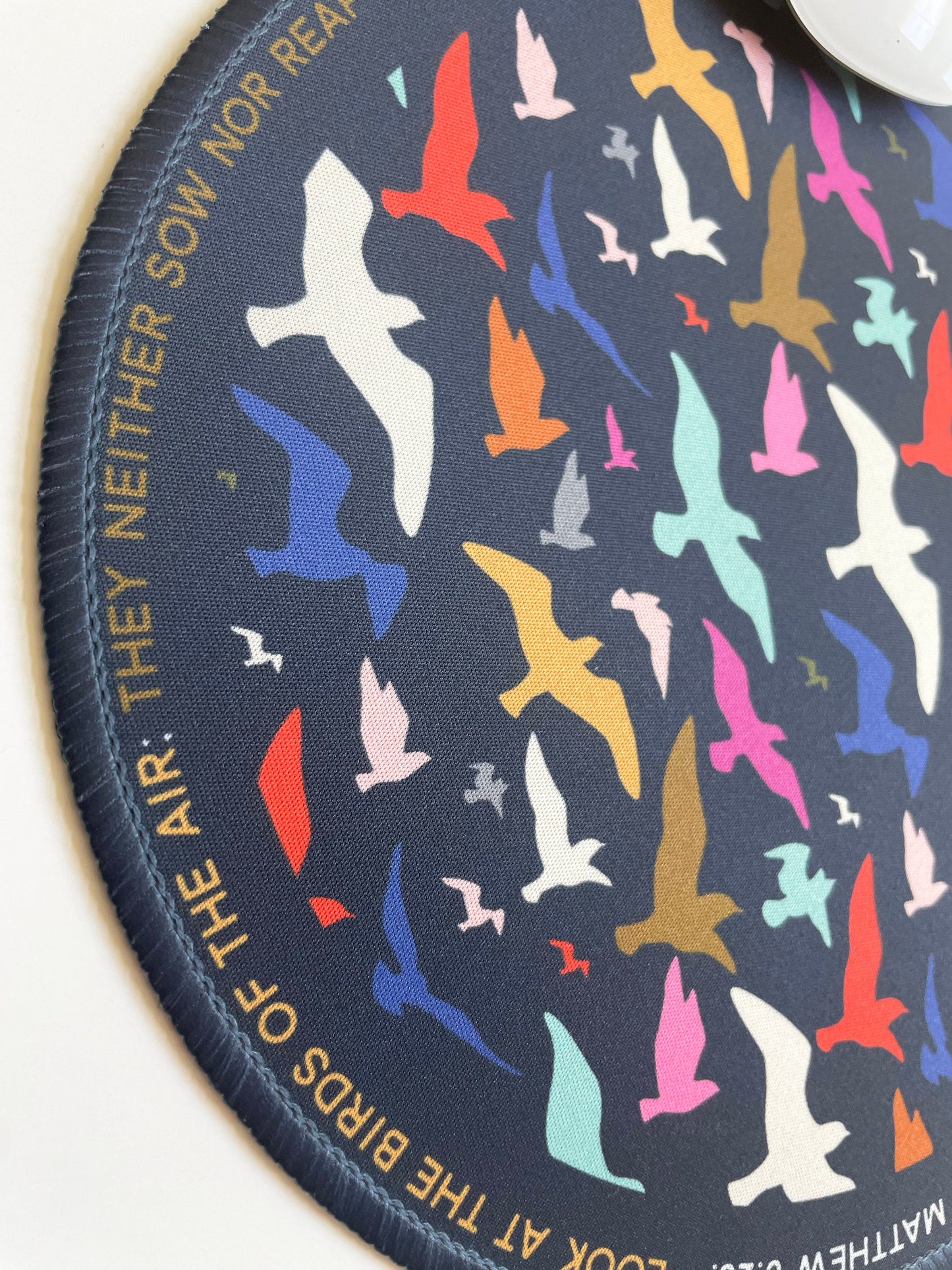 Look at the birds of the air Mouse Pad | Matthew 6:26