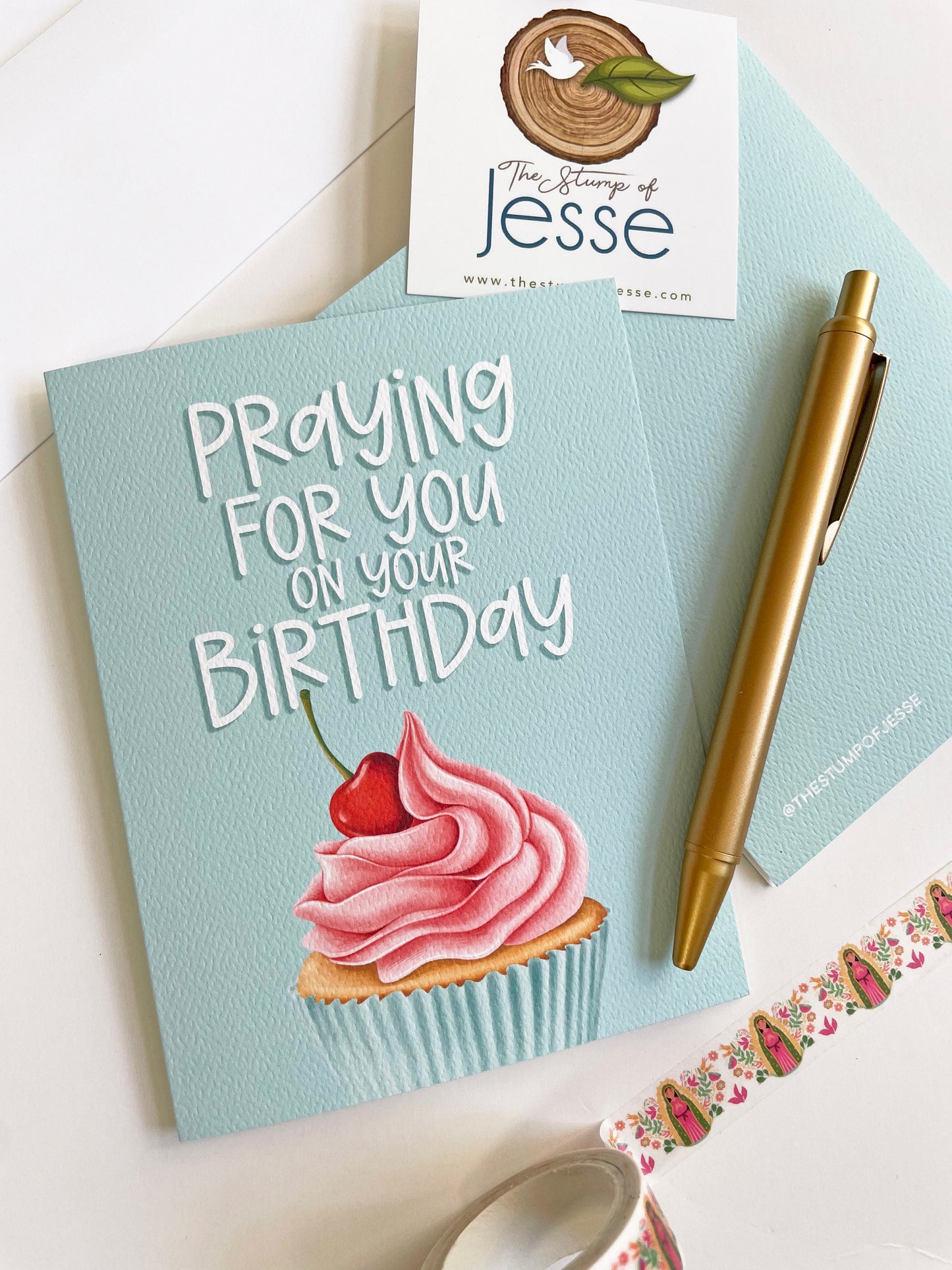 Praying for You on your Birthday Greeting Card